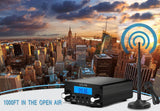 1000FT Long Range FM Transmitter Stereo Mini Radio Station for Church Drive-i...