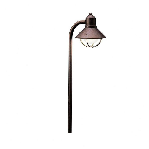 Kichler 15438OB Seaside Path & Spread 1-Light 12V, Olde Brick