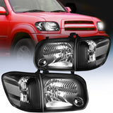 Nilight Headlight Assembly for 2005 2006 Toyota Tundra 4 Door Double Crew Cab...