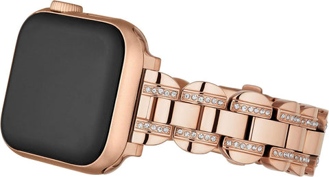 Kate Spade New York Designer Interchangeable Stainless Steel Rose Gold Glitz