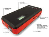 Schumacher Lithium Ion Jump Starter and Portable Power Pack with Case and USB...