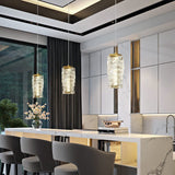 Pendant Lighting Modern Pendant Light, Mini Crystal Chandeliers,Adjustable Pe...