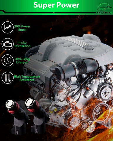 SZKAIDG Fuel Injectors for:-Ford Explorer Sport Trac 2006-2010 for:-Mustang 2...