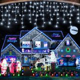 Hezbjiti Christmas Lights Decorations Outdoor, 1600LED 164FT Ice Fairy Lights...