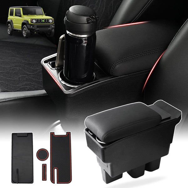 Autorder Center Console Storage Box for Suzuki Jimny JB64W/JB74W 2018-2025 Ac...