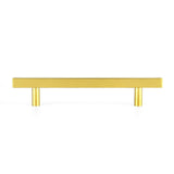 Ravinte 40 Pack 7.38 Inch Square Cabinet Pulls Brushed Brass Stainless Steel ...