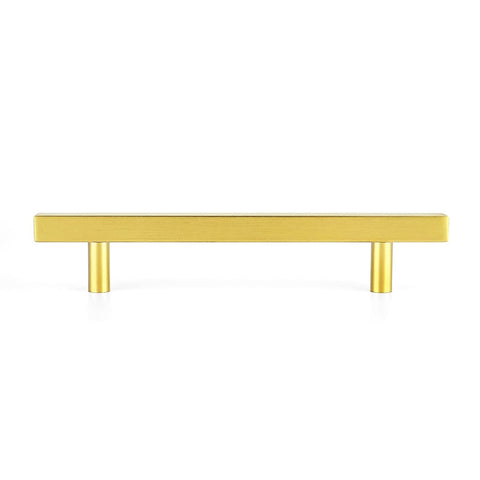 Ravinte 40 Pack 7.38 Inch Square Cabinet Pulls Brushed Brass Stainless Steel ...