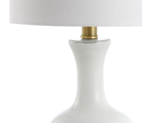 JONATHAN Y JYL4033A-SET2 Set of 2 Table Lamps Cox 22" Glass/Metal LED Table L...