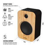 House of Marley Get Together Duo, Powerful Bookshelf Speakers Signature Black