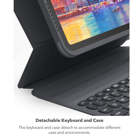 ZAGG Pro Keys Detachable Case & Wireless Keyboard for Apple iPad 10.2" (Gen 9...