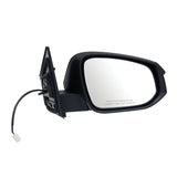 Fit System Passenger Side Mirror for Toyota RAV4, Textured Black, Foldaway, P...