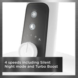 Rowenta, Desk Fan, Turbo Silence Table Fan, 12 Inches, Ultra Quiet Fan for Be...