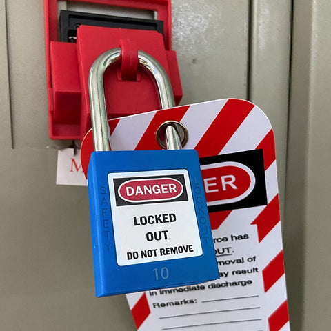 SAFBY Lockout Tagout Locks, Safety Padlock, Keyed Differently Loto Safety Pad...