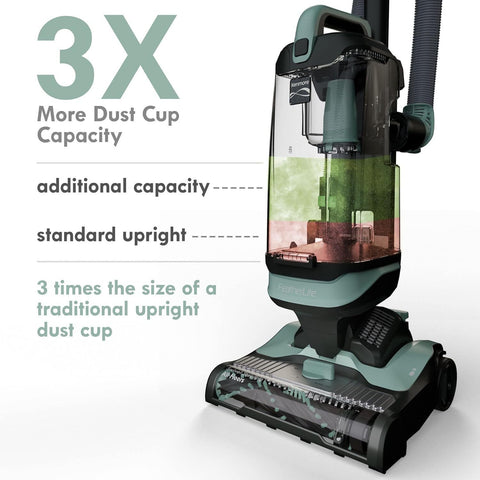 Kenmore DU1275 Bagless Upright Vacuum Lightweight Carpet Cleaner Light Green