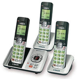 VTech CS6529-3 3-Handset Expandable Cordless Phone with Answering Silver