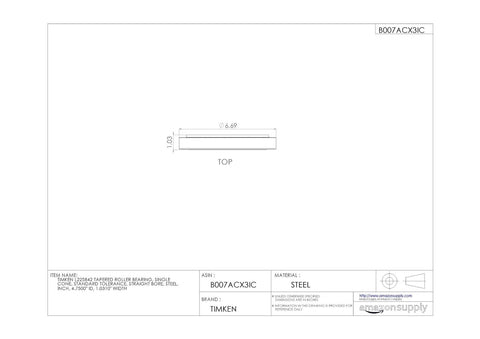 Timken Tapered Roller Bearing Cone - L225842