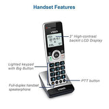 VTech IS8251-5 Business Grade 5-Handset Cordless 5 Handset, Silver/Black