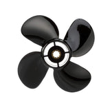 Quicksilver Nemesis 4-Blade Aluminum Propeller - For Mercury and MerCruiser E...