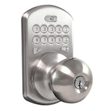 MiLocks CKK-02SN Titan Keyless Entry Door Lock - Deadbolt Smart Door Knob Han...