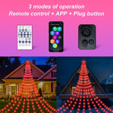 Smart Valentines Day Decorations Lights with Star Topper, 11.48ft 350 LED DIY...