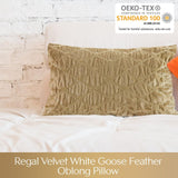Aumont Normal Pillow, 22x15, Gold Oblong 22x15"