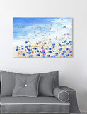 The Oliver Gal Artist Co. Oliver Gal 'Beach View' Blue Nautical and Coastal W...