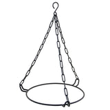 Achla Designs 201-6020 Crackle Glass Hanging, 12-in, Cobalt Blue Birdbath