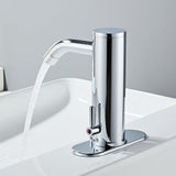 Hands Free Automatic Faucet,Touchless Bathroom Faucet with Temperature Contro...