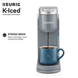 Keurig K-Iced Single Serve Coffee Maker - Brews Hot and Cold - Regular, Gray