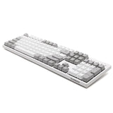 DURGOD Gaming Mechanical Keyboard with Cherry MX Silent Red Switches - 104 Ke...