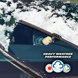 Michelin 40-2218SPBA Pro Plus Silicone Twin Pack 22 & 18 inch Wiper Blade Fit...