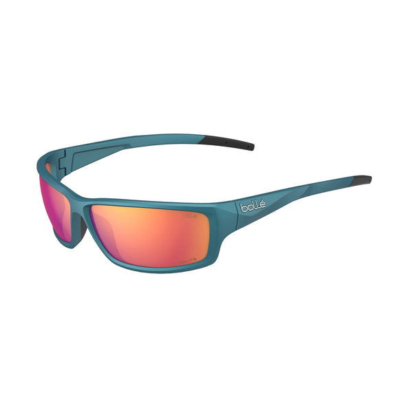 Bolle Oval CERBER Creator Teal Metallic-Volt+ Ruby Polarized, Multi, One Size