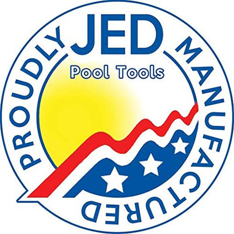 JED Pool Tools 45-430 Wide Mouth Thru-The-Wall Skimmer & Complete Acce, White