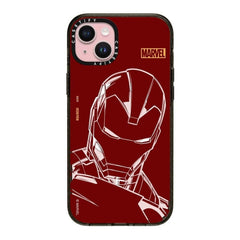 CASETiFY Impact iPhone 15 Plus Case [Iron Man Co-Lab / 4X Military Grade Drop...