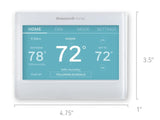 Honeywell Home RTH9600WF Smart Color Thermostat Energy Star Wi-Fi Programmabl...