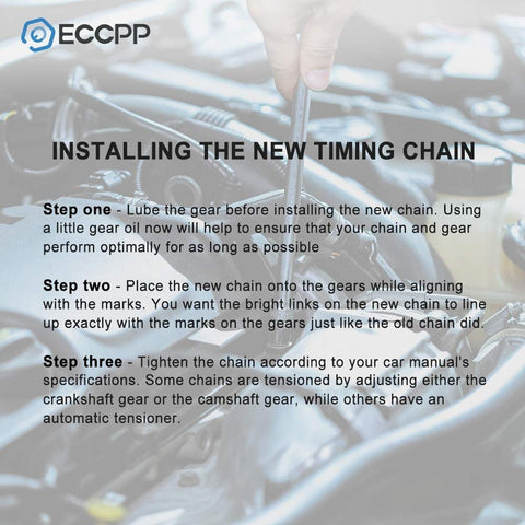 ECCPP Timing Chain Kit fits for 2007 2008 MINI COOPER S CLUBMAN R55-59 N14 HJ...