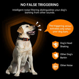 Dog Bark Collar,Rechargeable Smart Barking Collar, Anti Bark Training Collar ...