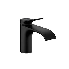 hansgrohe Vivenis Modern 1-Handle 1-Hole 6-inch Tall Bathroom Matte Black