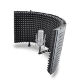 Pyle, Microphone Isolation Shield, Sound Dampening Foam, Studio Quality, Adju...