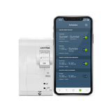 Leviton LB250-EST 2nd Gen Smart Circuit Breaker with Remote Control, GFPE, 2-...