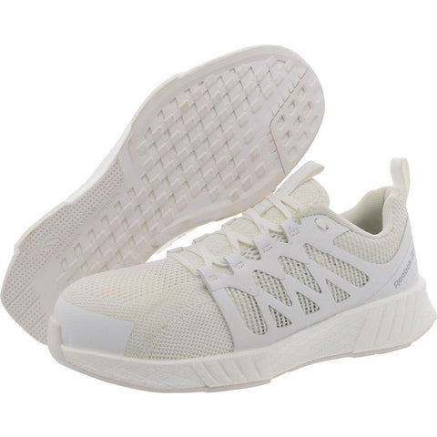 Reebok Women's Rb545 Fusion Flexweave Work Construction Shoe White Safety 9