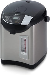 Tiger PDU-A30U-K Electric Hot Water Boiler and Warmer, 3.0-Liter, Black