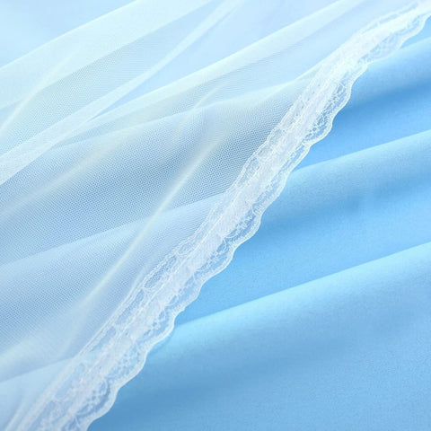 Blackout Sheer Curtains Set - Double Layers Stylish Mix & Match Elegance Whit...