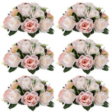 NUPTIO Flower Balls for Wedding Centrepieces - 6 Pcs 9.5in Diameter Artificia...