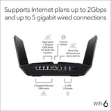 NETGEAR Nighthawk WiFi 6 Router (RAX120) 12-Stream Dual-Band Gigabit Router, ...