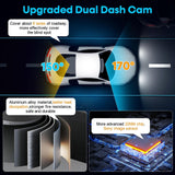 Smart Dash Cam GPS APP: 4K 2160P USB Easy Install 5G WiFi Front Rear Car Came...