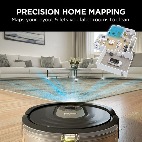 Shark AI Robot Vacuum & Mop, with Home Mapping, Perfect for Pets, Wifi, Works...