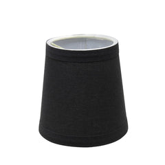 Aspen Creative 32046-5B, Hardback Empire Clip-On Chandelier Lamp Shade, Black...