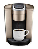 Keurig K-Elite Single Serve K-Cup Pod Coffee Maker, One Size, Brushed Gold