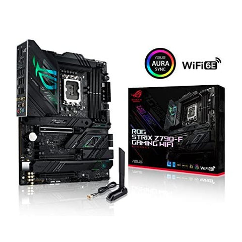 ASUS ROG Strix Z790-F 6E LGA 1700(Intel® 13th&12th Gen) ATX Gaming...